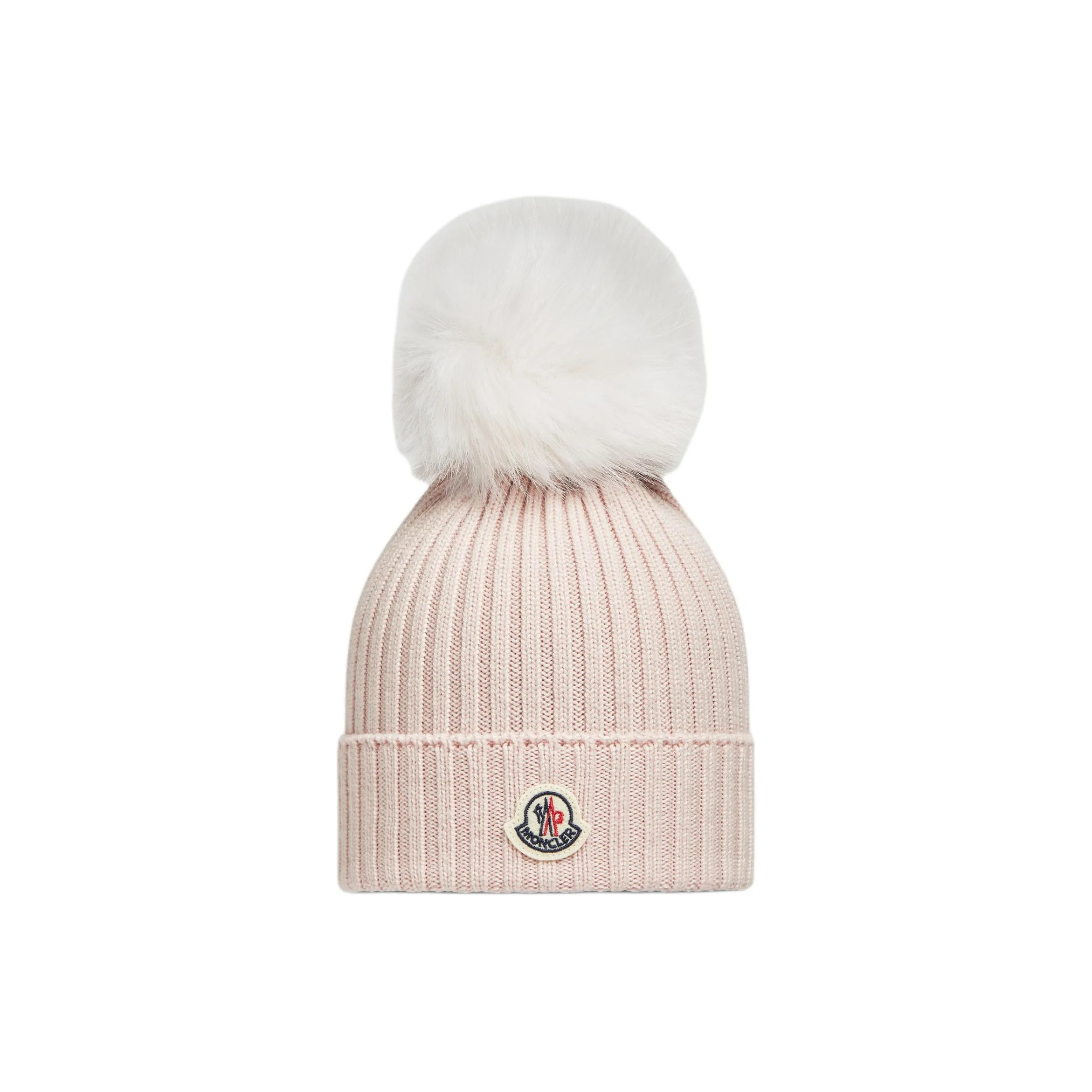 MONCLER Мериносовая шерсть Шапки-бини Детский Розовый