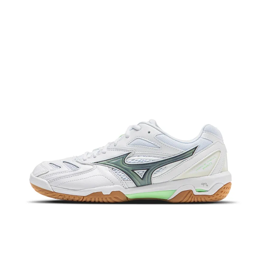Mizuno Fang Badminton Shoes Unisex Low-Top White/Gray Blue/Light Green
