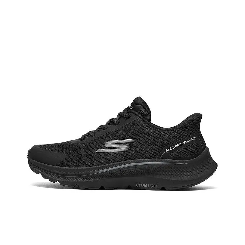 Skechers Go Run Consistent 2,0 Амортизация Низкий Топ Беговые кроссовки Мужской Черный