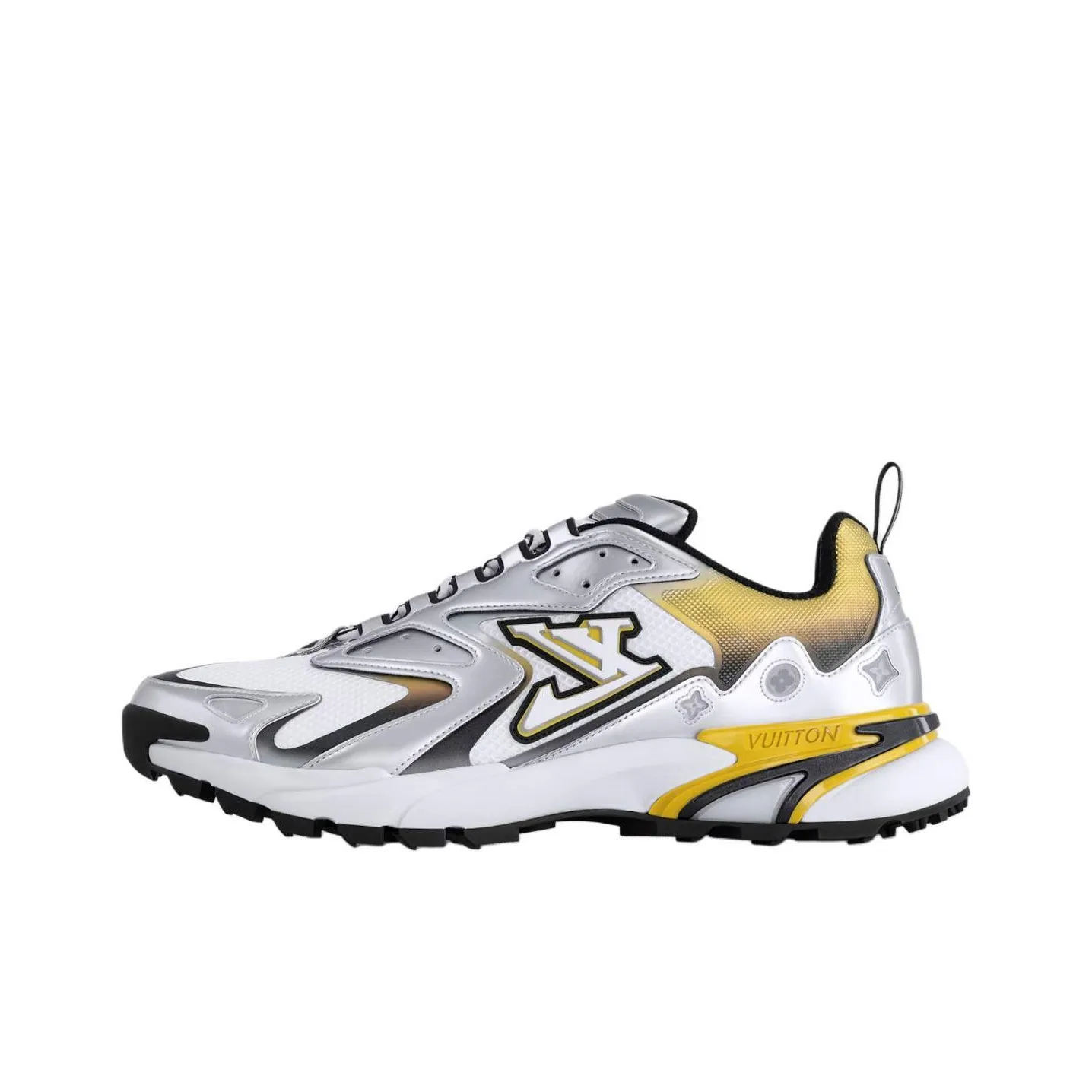 LOUIS VUITTON Runner Tatic Casual Shoes Men Low-Top Silver