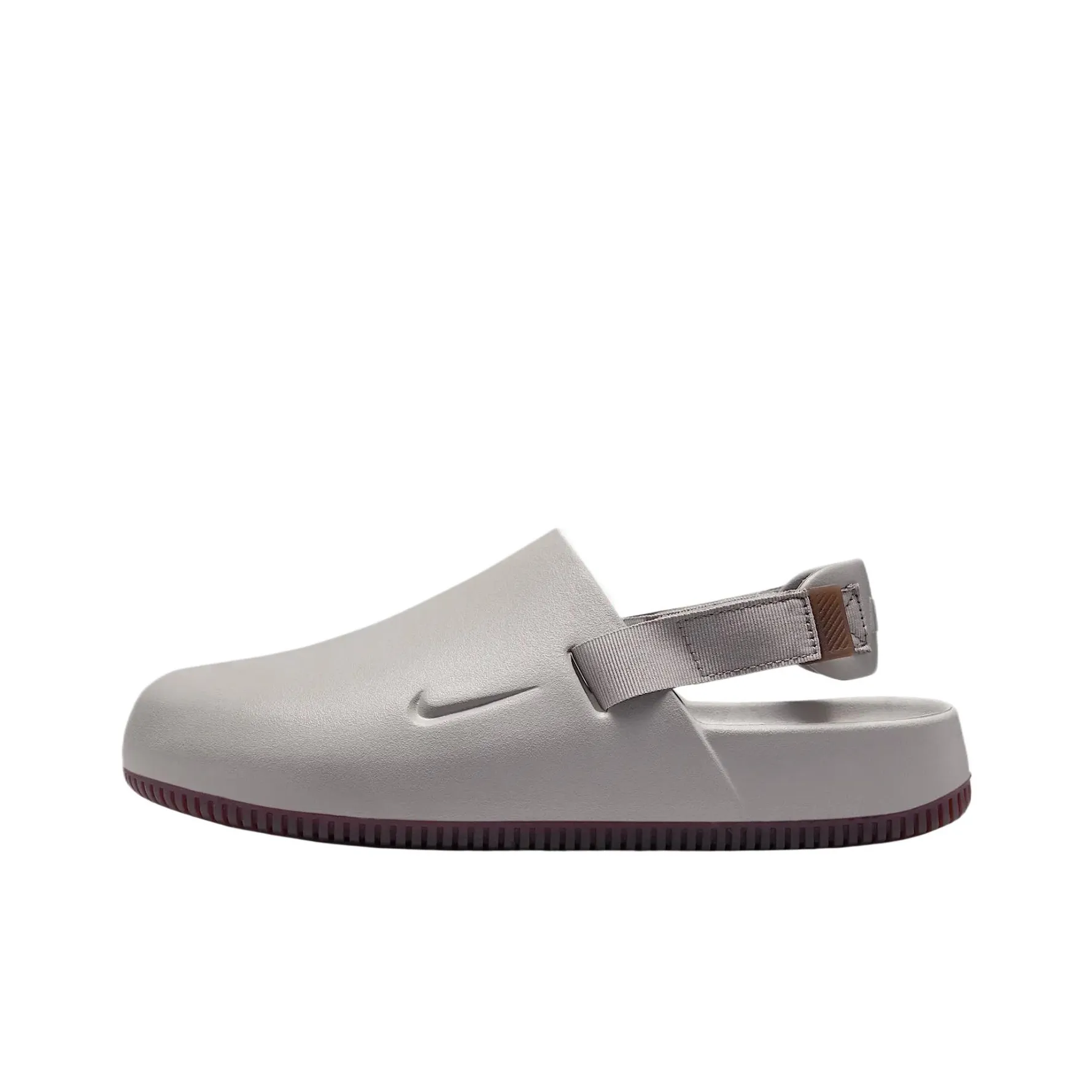 Nike Calm Mule Slip-resistant Домашние тапочки Мужские Серые