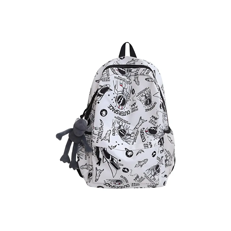 DJ.SPIRIT Nylon Backpack Regular Unisex Multicolor