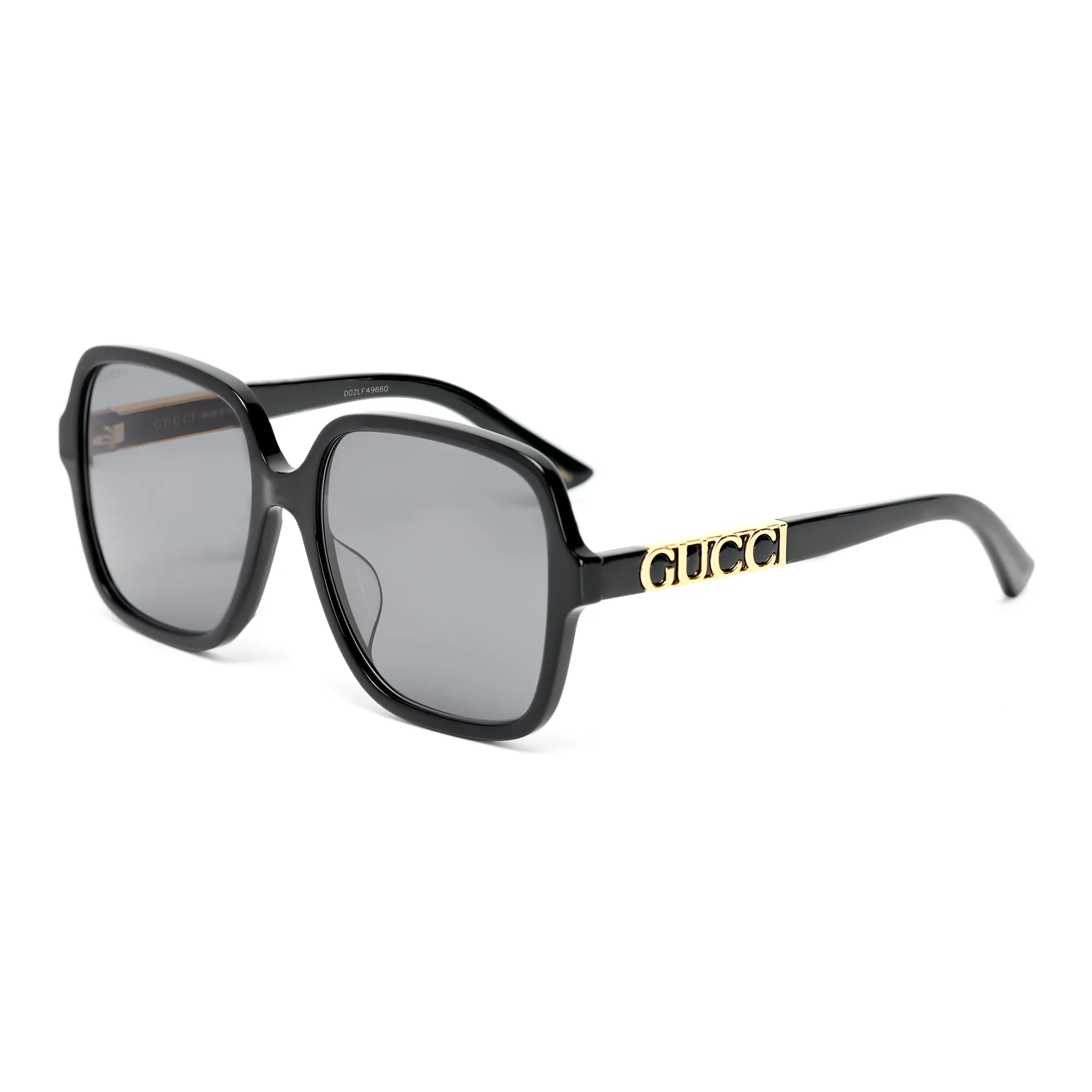 GUCCI Нерегулярная форма Солнцезащитные очки Унисекс Черный