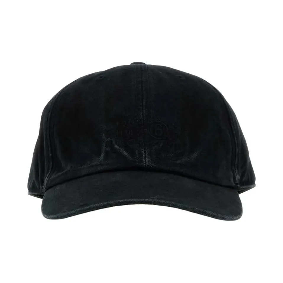 MM6 Maison Margiela Numbers Embroidered Curved Peak Cap