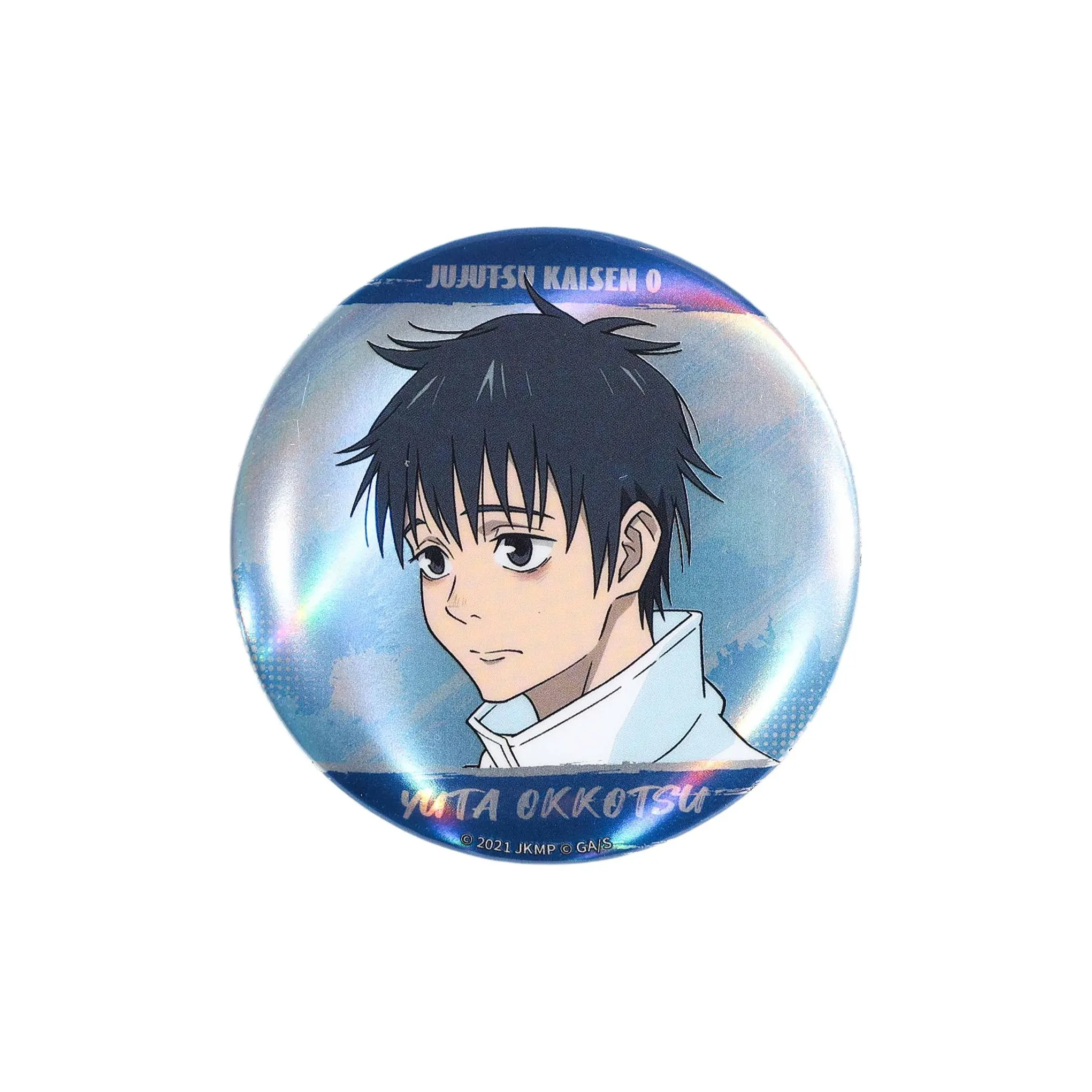 BOOM COMIC Yuta Okkotsu Maki Zen'in Toge Inumaki Panda Satoru Gojo Suguru Geto Jujutsu Kaisen 0 Laser Light Beam Badges