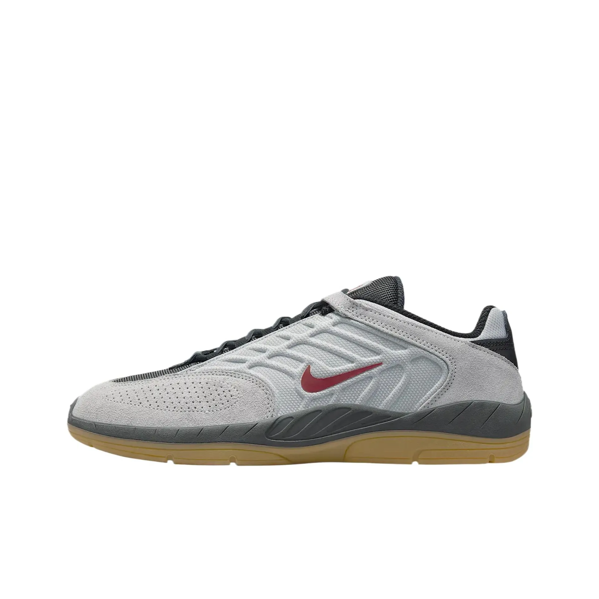 Nike Sb Vertebrae Wear-Resistant Slip-Resistant Lightweight Low-Top Training Shoes Men's Light Smoke Gray