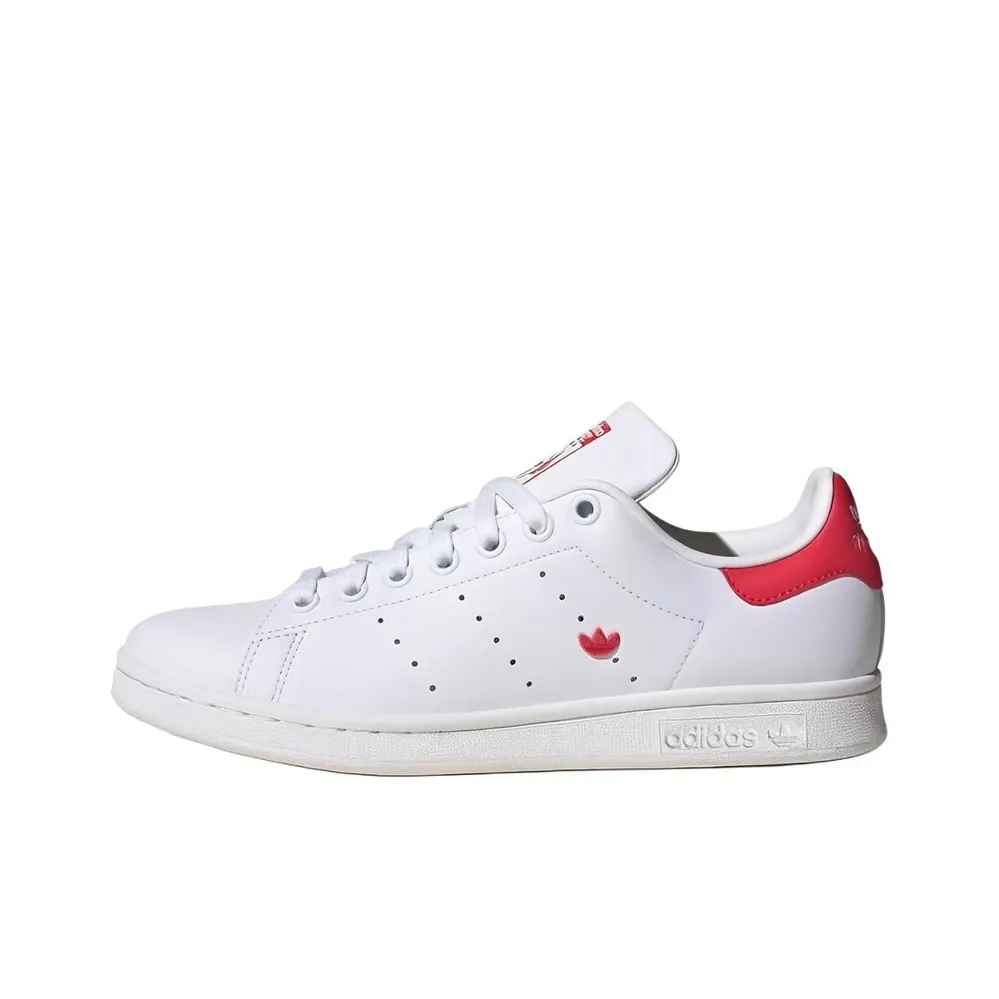 Adidas Originals Stan Smith Slip Resistant Abrasion Resistant Низкие Кроссовки для скейтбординга Женские Белые