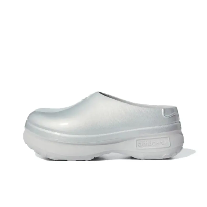 Adidas Originals AdiFOM Stan Smith Mules Pride Pabllo Vittar Silver Metallic Lucid Pink Core Black Women's
