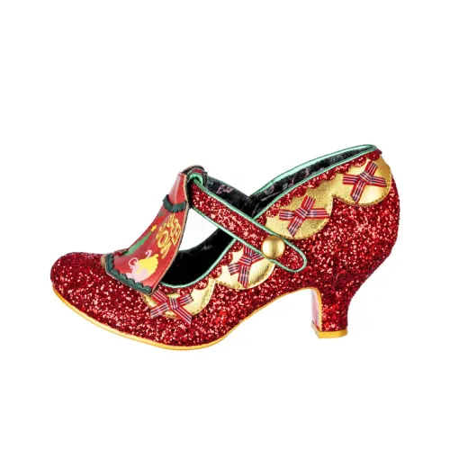 IRREGULAR CHOICE Туфли Мэри Джейн Красные Женские