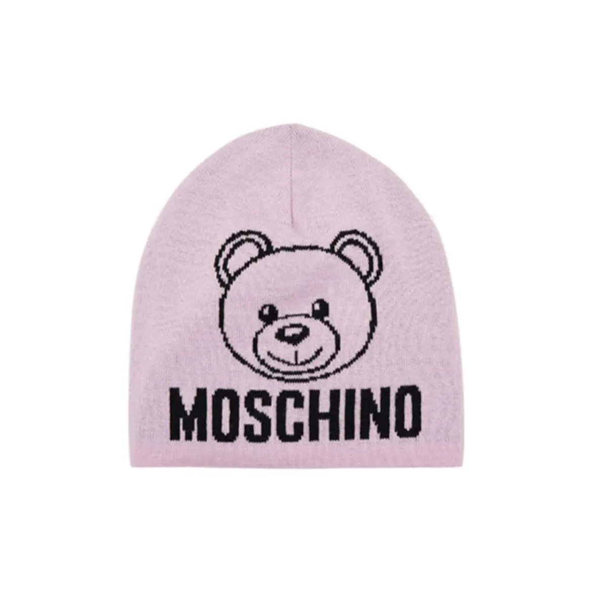 MOSCHINO Шерсть Экологичная Пряжа Шапки-бини Женские Розовый