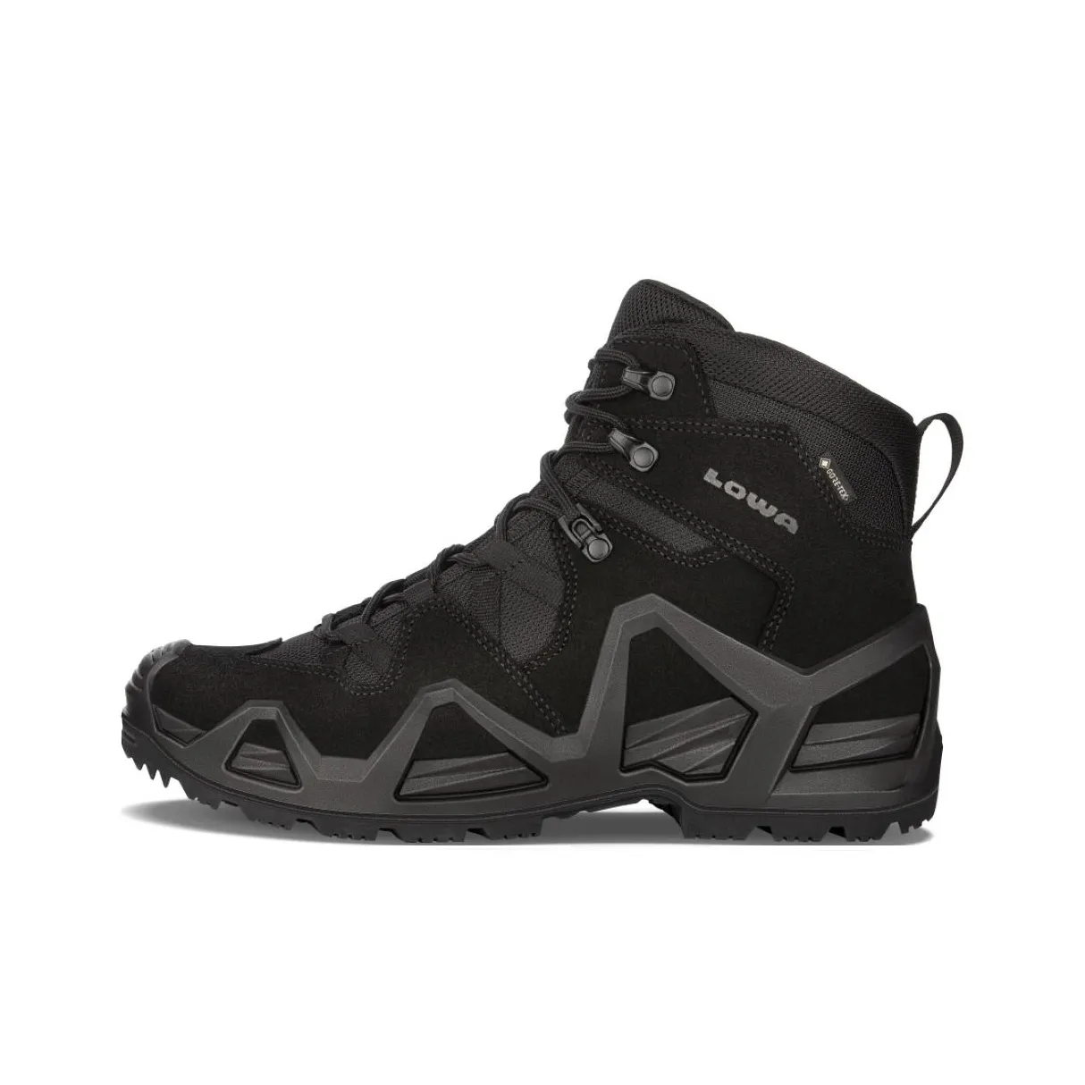 Lowa ZEPHYR Water Resistant Anti Slip And Wear Resistant Short Outdoor Boots Men's Black