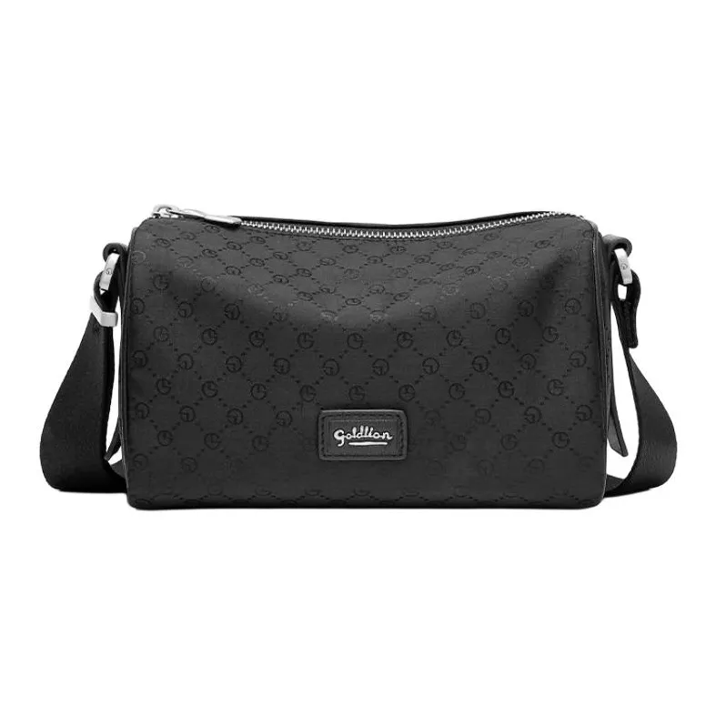 GOLDLION Сумка через плечо средний размер мужская черная