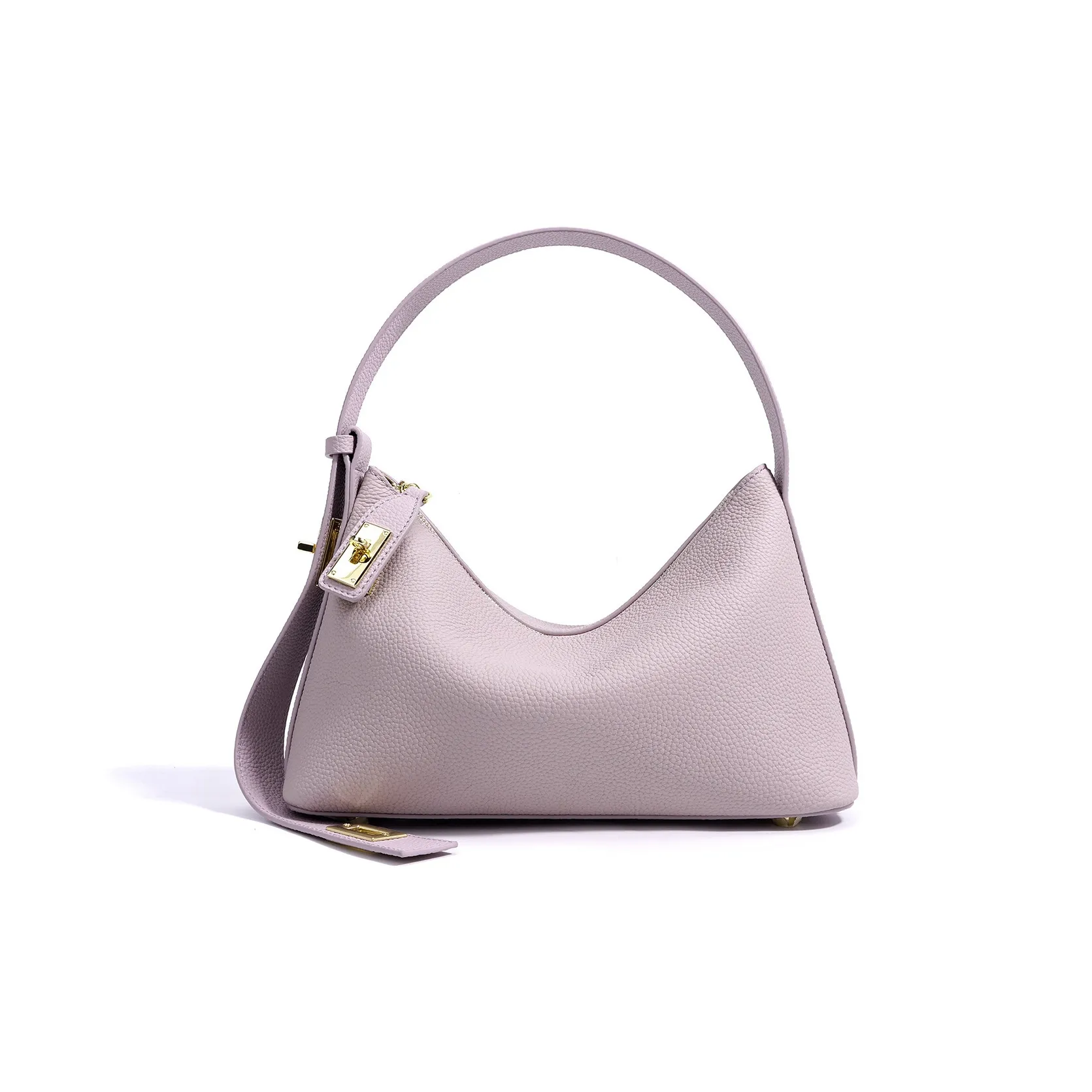 VANDEE Коровья кожа Одно плечо Сумка Обычный Женский Лаванда Цвет печенья Серый Экрю Темно-синий