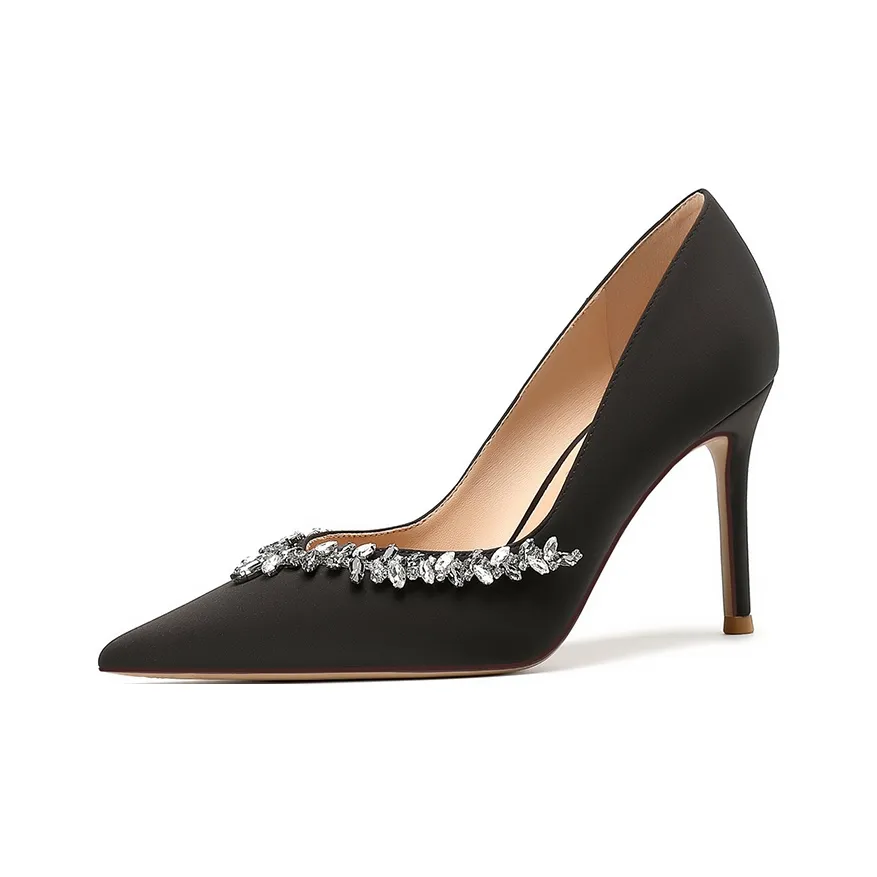 YAFEI XUANYU Узкий каблук Высокие каблуки Женские Черный