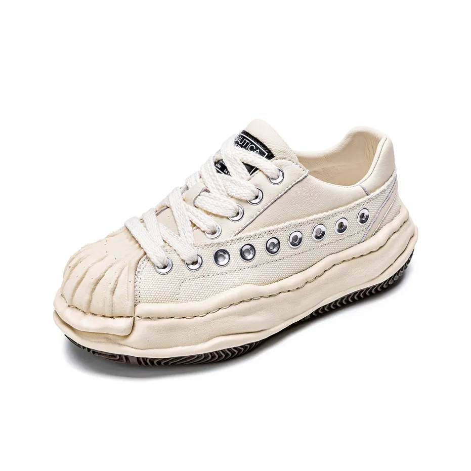 NAUTICA New Order 1 Skateboard Shoes Unisex Low top Beige