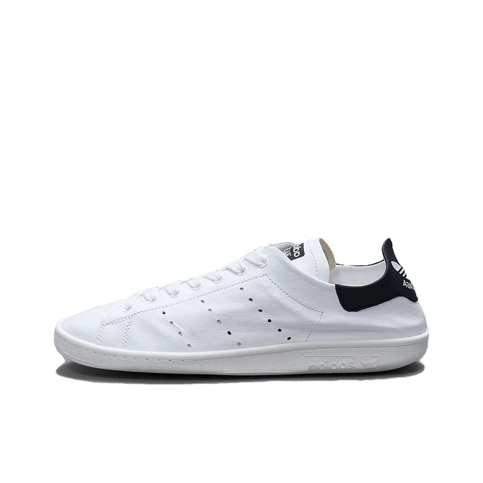Balenciaga x Adidas Originals STAN SMITH Anti Slip Wear Resistant Low Top Skateboard Shoes Women's White Black