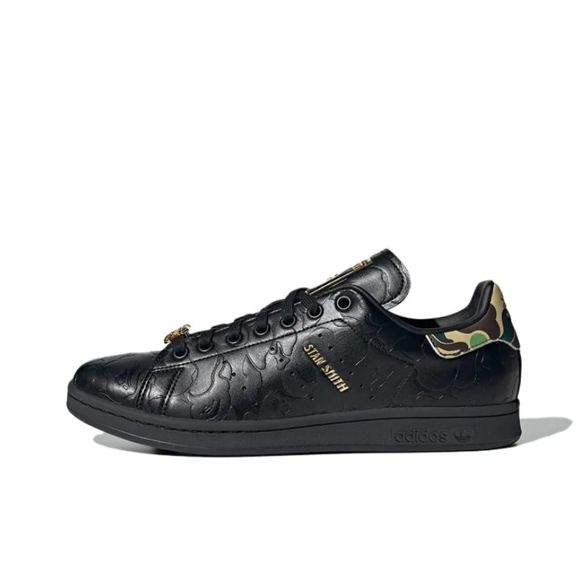 Adidas Originals Stan Smith Bape 30th Anniversary Black