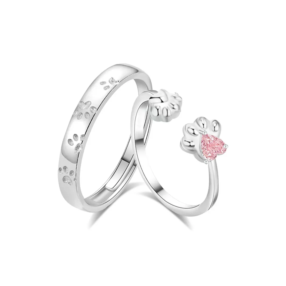 Master Kim Sterling Silver Adjustable Opening Ring Unisex