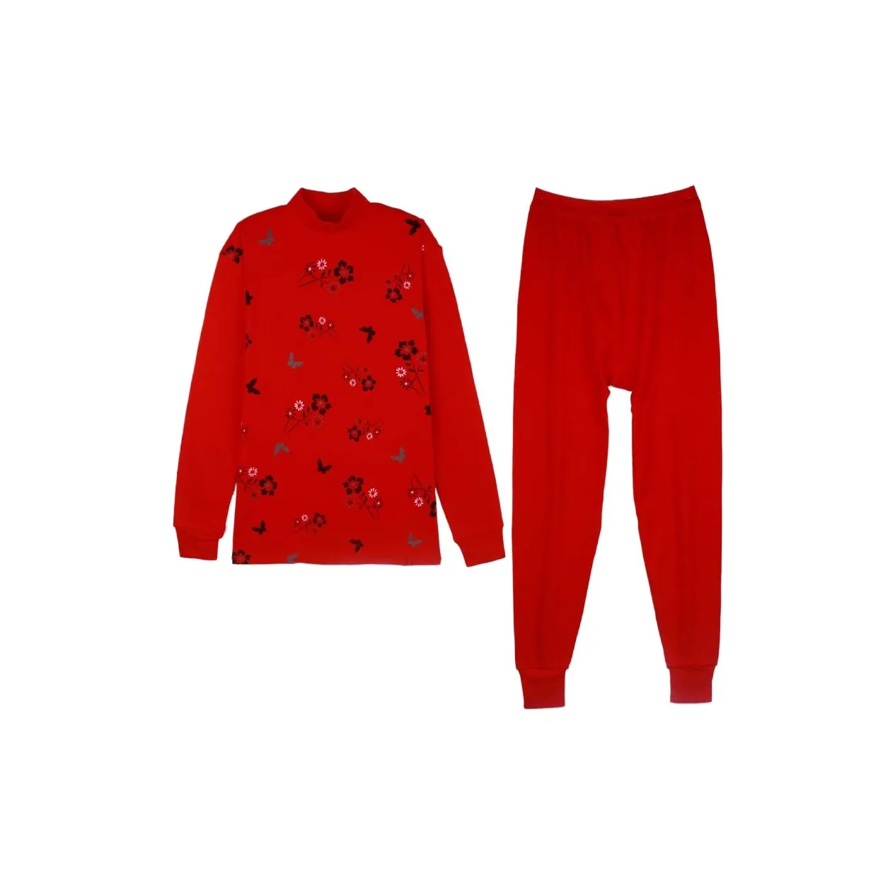 Cotton Gene Thermal Set Women's Red Cotton Gene Термический комплект женский красный