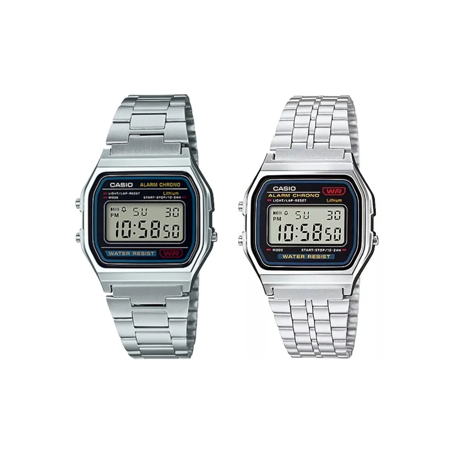 CASIO YOUTH Collection Металлический Small Block Кварцевый механизм Часы Унисекс Черный циферблат