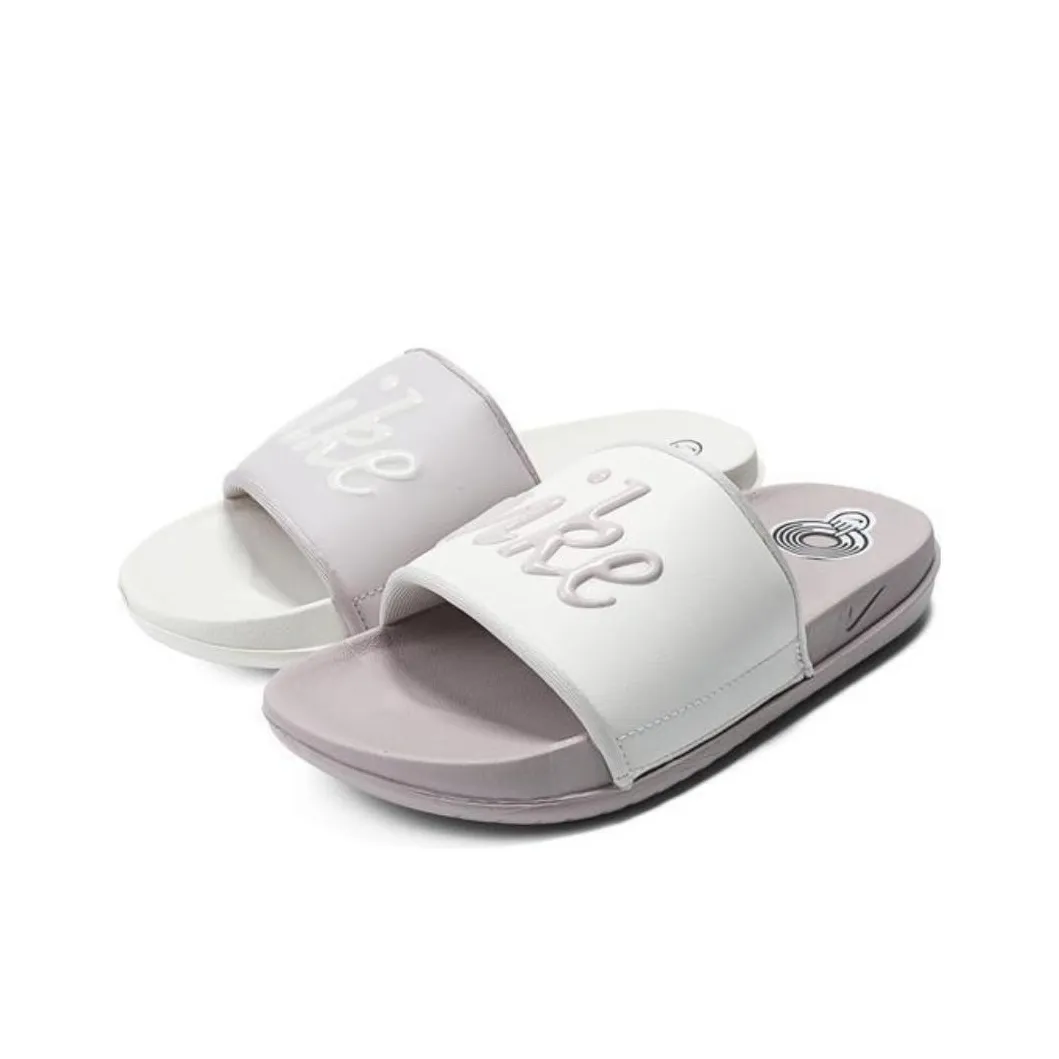 Nike Offcourt Слипоны Женские Белые Фиолетовые Mandarin Утка