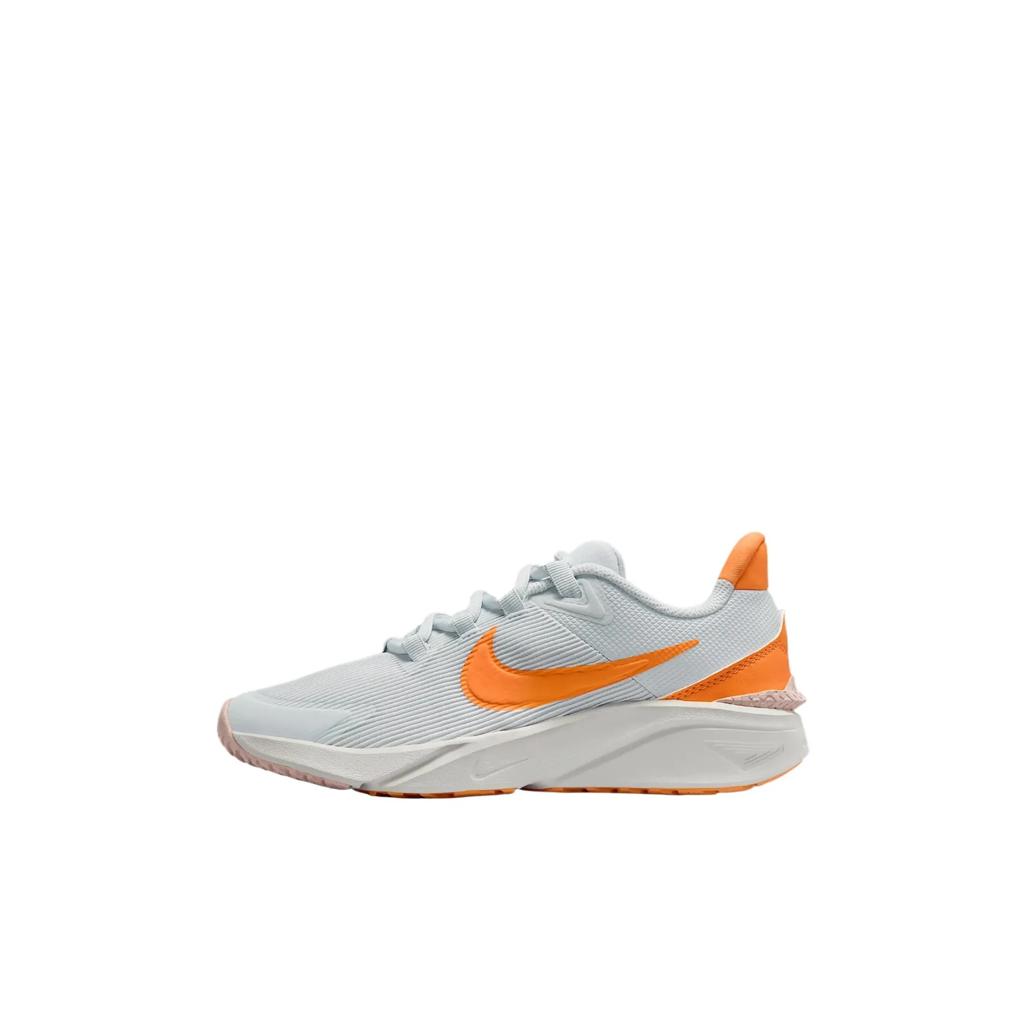 Nike Star Runner 4 Abrasion Resistant Kids' Running Shoes White Gold/Echo Pink/Mountain White/Cream Peach Red Kids'