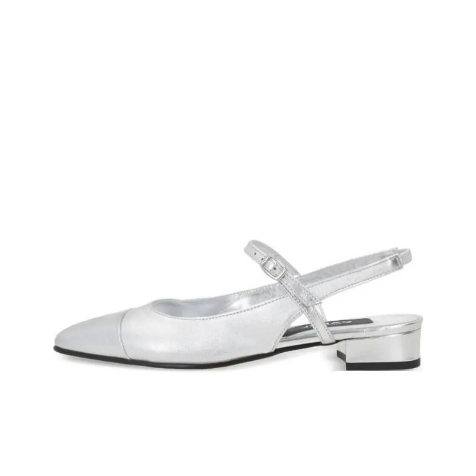 Carel Chunky Heel High Heels Women's Silver
