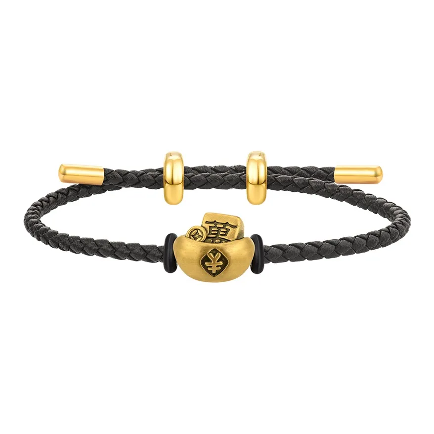 CHOW TAI FOOK Gold Bracelet Unisex