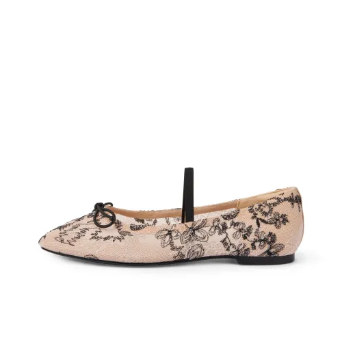 TOOMANYSHOES Женские туфли Мэри Джейн, цвет абрикос