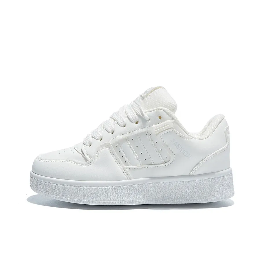 Komanic Couple Fashion Versatile Sports Casual Lightweight Anti-Slip Low-Top Trendy Comfortable Skateboard Shoes Unisex