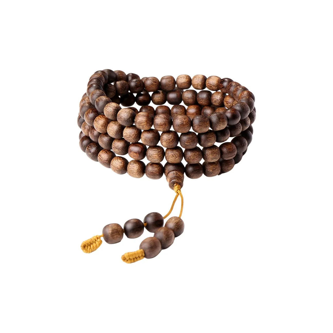 Moon Seal Hundred Rivers Fragrance Agarwood Wooden Bracelets Unisex