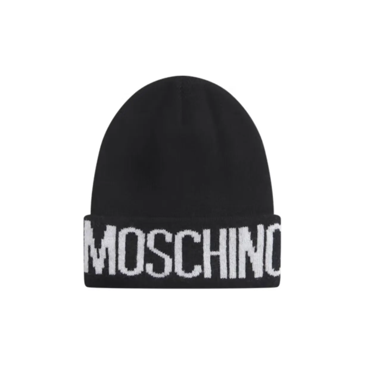 MOSCHINO Шерсть Бини Мужской Черный