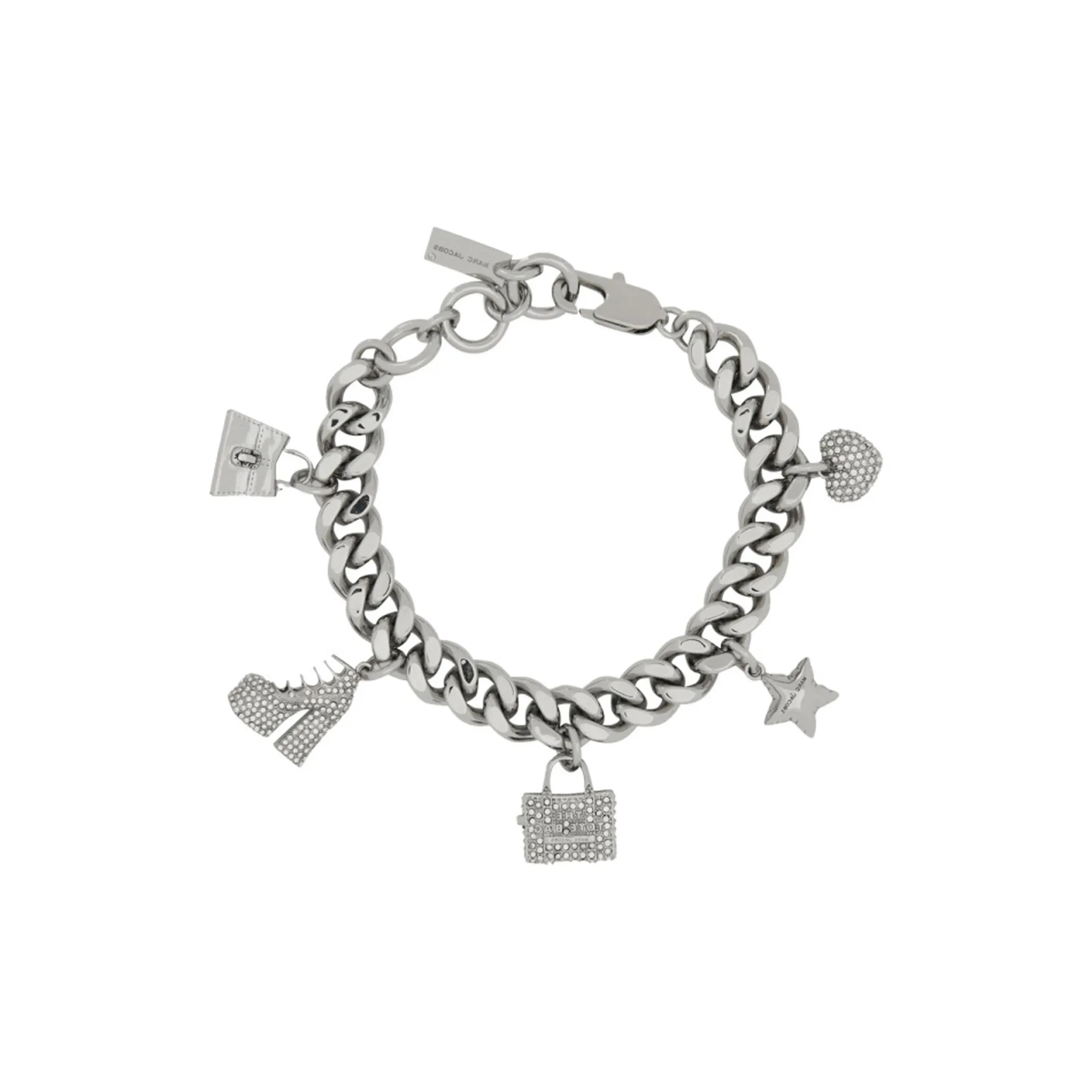 MARC JACOBS The Pavé Mini Icon Charm Bracelet