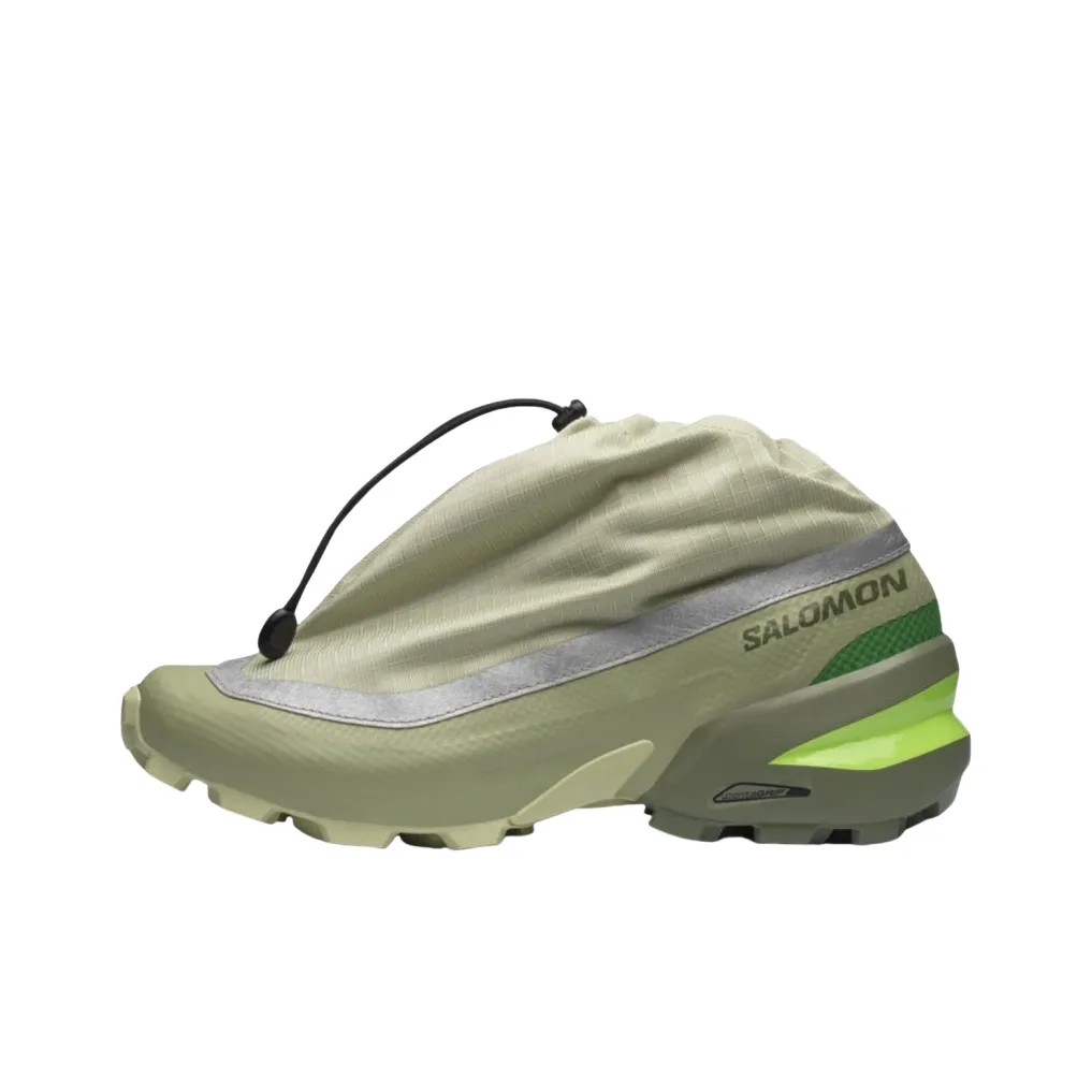 MM6 Maison Margiela совместный бренд x SALOMON Крест противоскользящие абразионные устойчивые низкие кеды Trail для бега Унисекс Зеленый