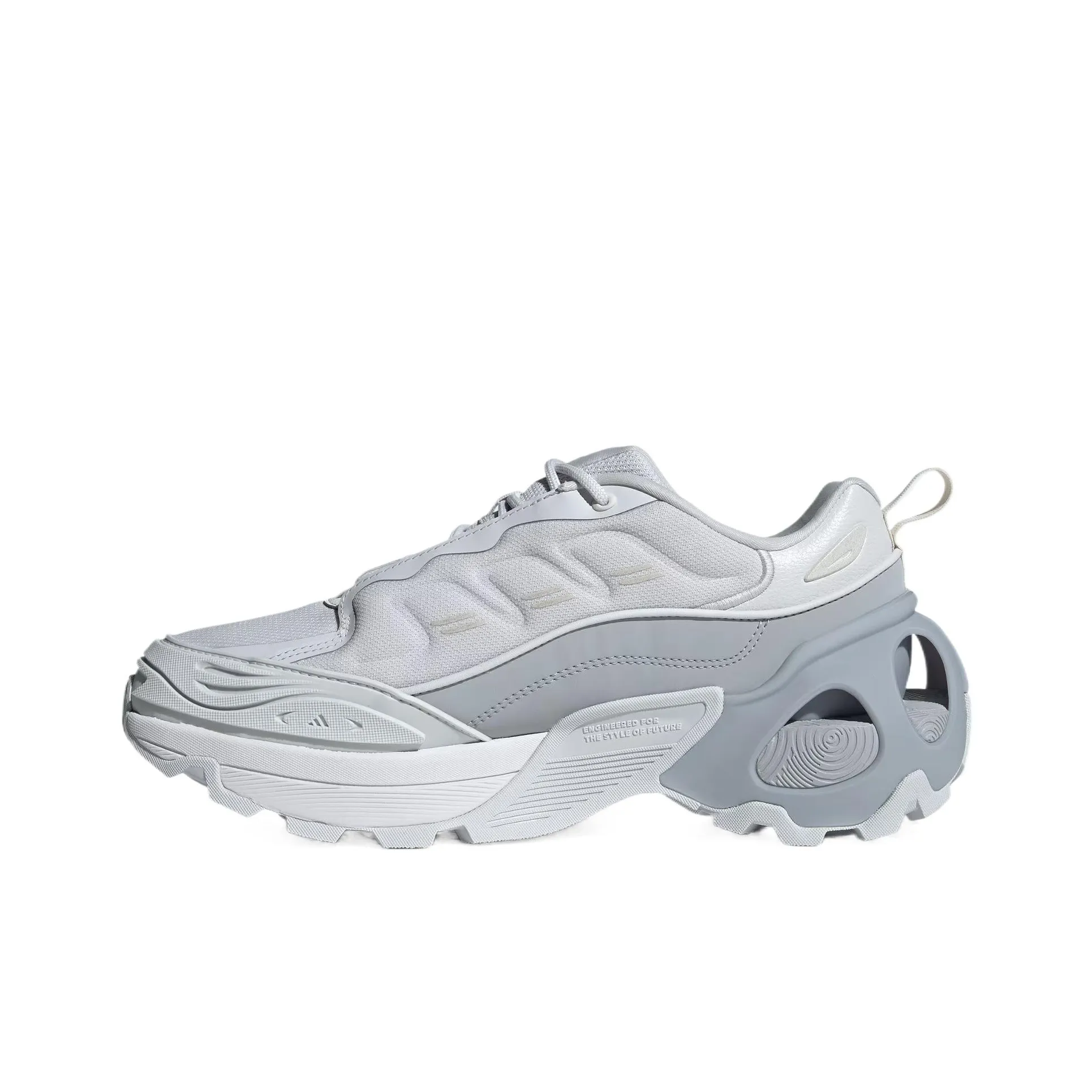 Adidas Wonder Runner Дышащие Низкие Беговые Кроссовки Unisex Light Silver
