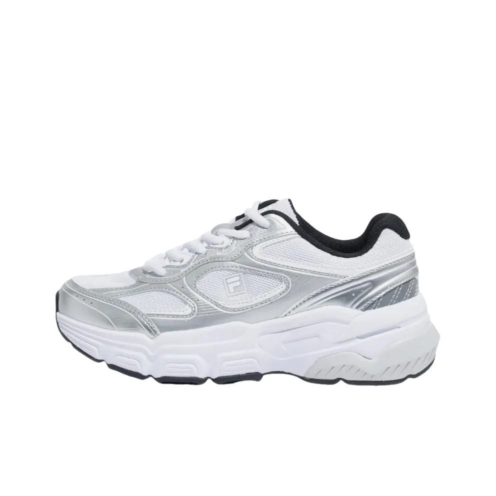 FILA RANGER Дышащий Низкий Топ Повседневная Обувь Унисекс Серебристо-Белый