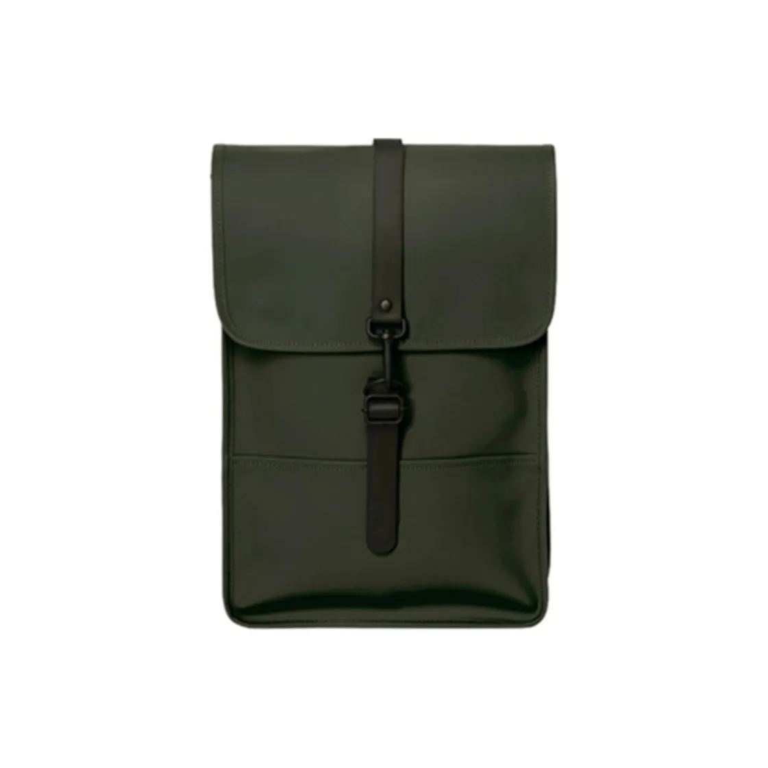 Rains Polyester Backpack Small Size Unisex Green