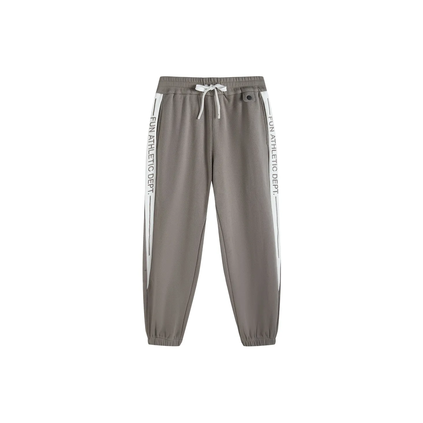 FUN FW24 Вязаные тренировочные брюки мужские серые