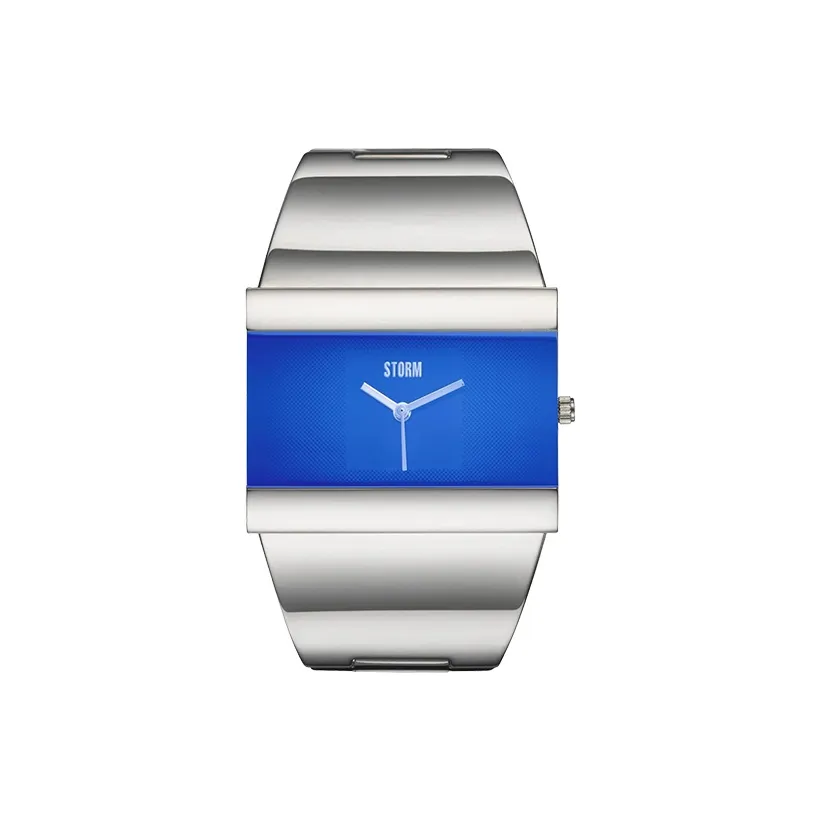 STORM STARLETTI Collection Женские часы Кварцевый механизм Ремешок из нержавеющей стали Синий циферблат