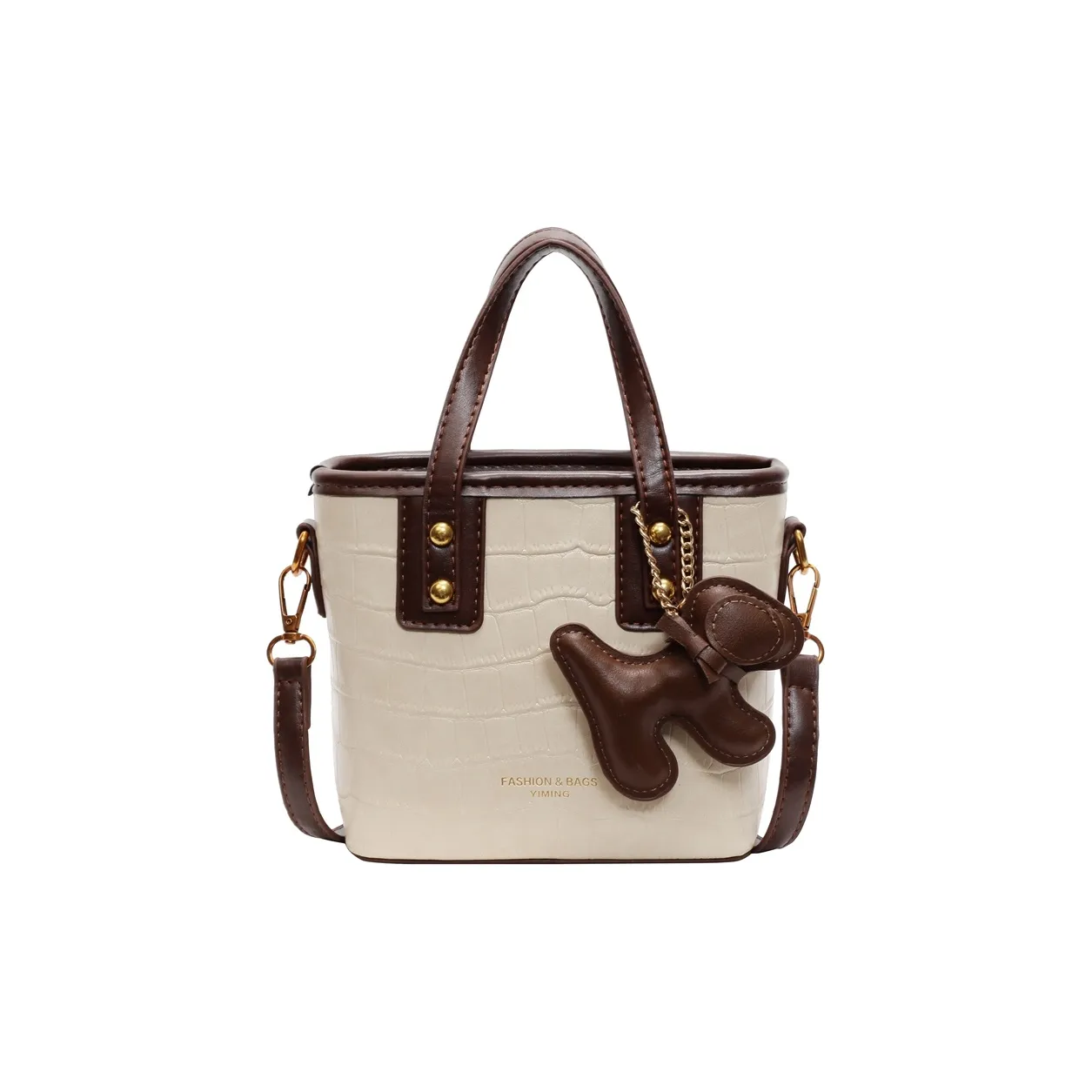 BAODIDAISHU ПУ (полиуретан) Ведрообразная сумка Сумка через плечо Сумка для женщин Многоцветная