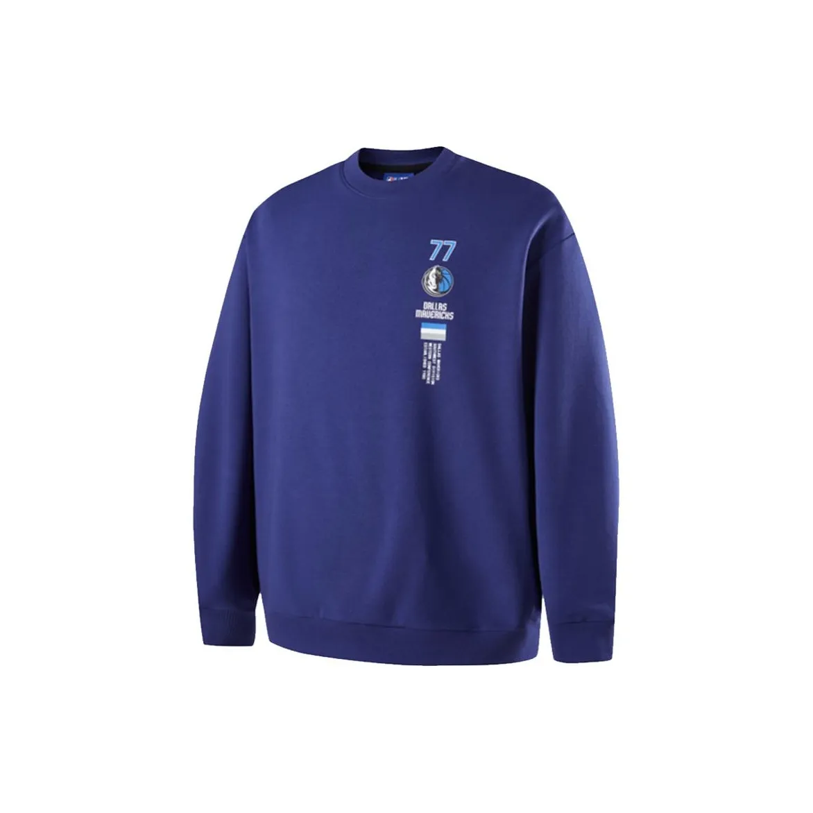 NBA Mavericks Team Doncic Свитшот Унисекс Темно-синий