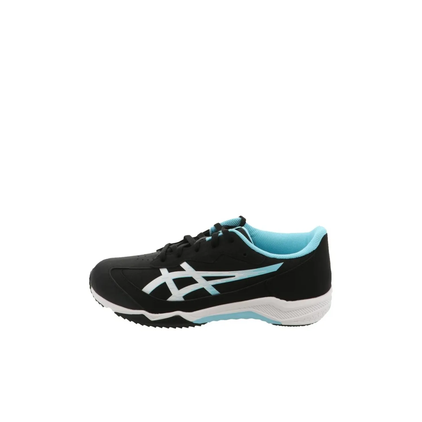Asics Low Top Kids' Running Shoes Black/Blue Kids'