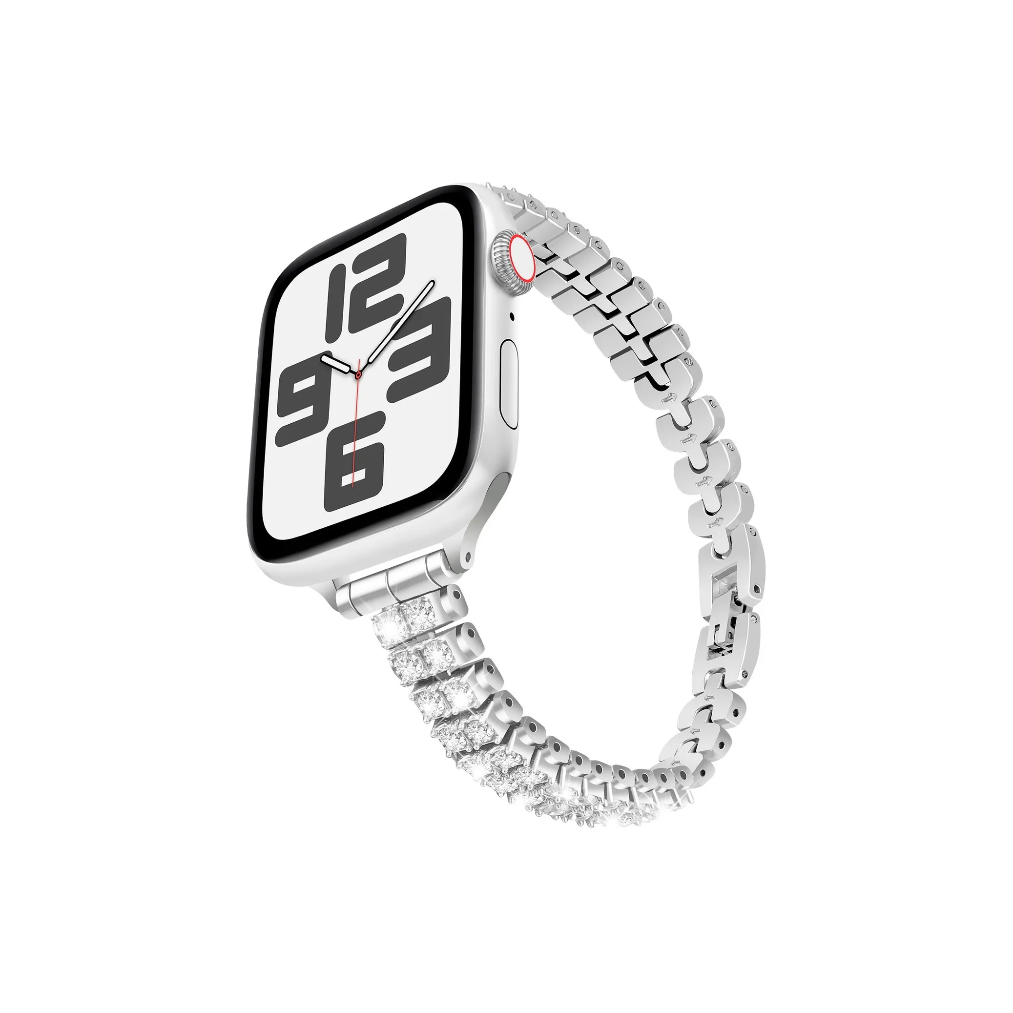 IWabcertoo Watch Band Apple Compatibility Diamond Material