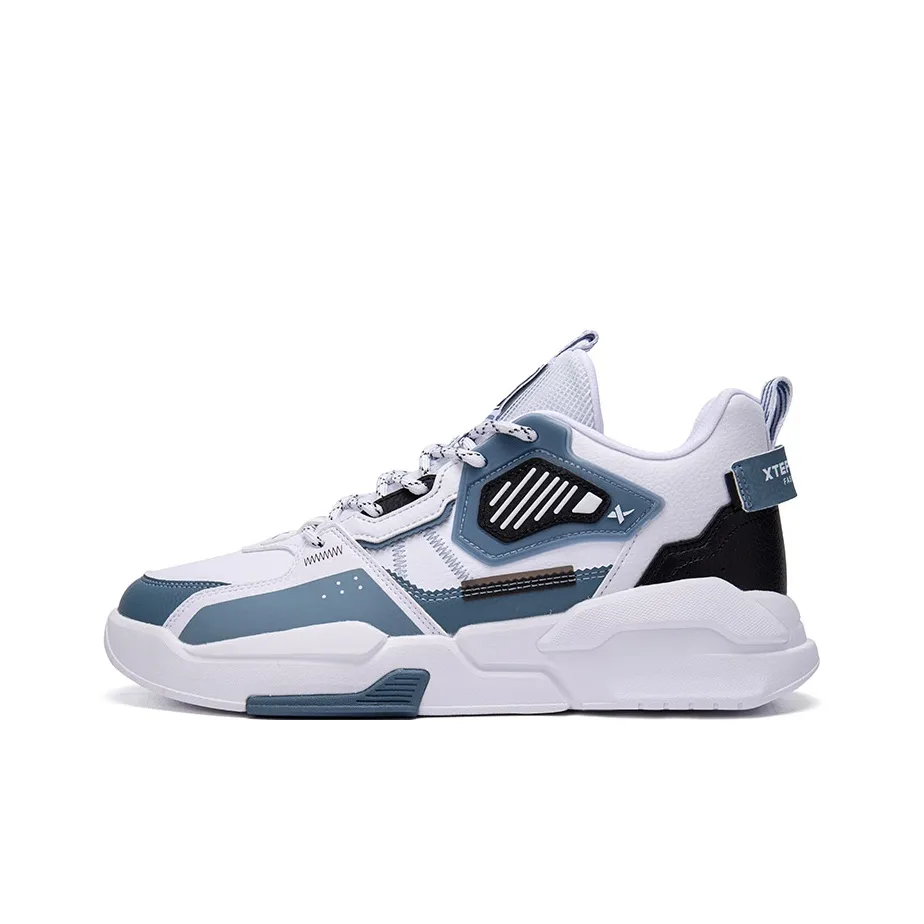 XTEP Легкий Верх Высокий Топ Повседневный Мужской Белый Синий Черный