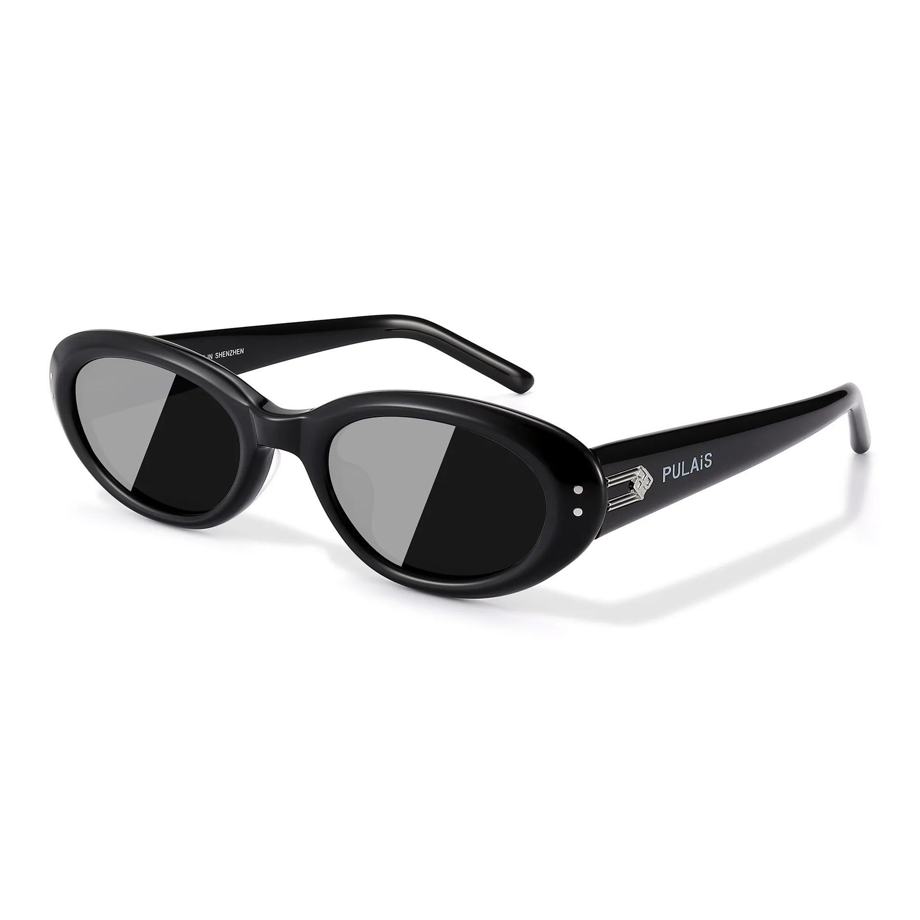 PULAIS TR Памятный пластик Кошачий глаз Солнцезащитные очки Унисекс