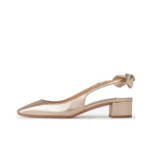 AQUAZZURA Высокие каблуки Золотой Женские