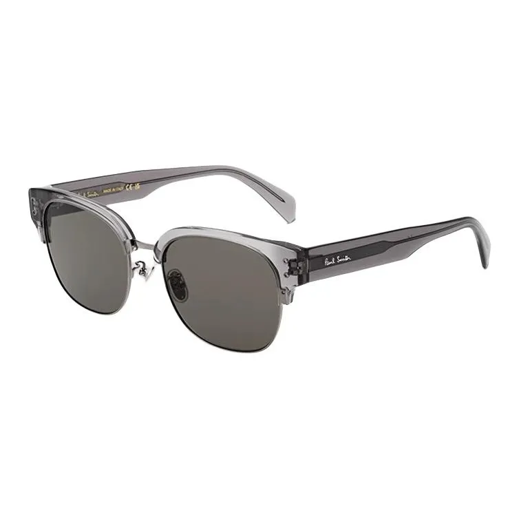 Paul Smith Plate Frame Irregular Shape Sunglasses Unisex Gray