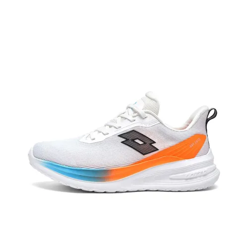 LOTTO Беговые кроссовки Low Top Белый и Оранжевый Мужские