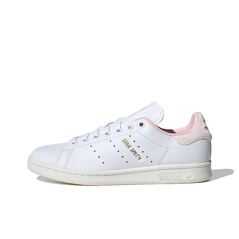 Adidas Originals Stan Smith Skateboard Shoes Women's Low-Top White/Pink