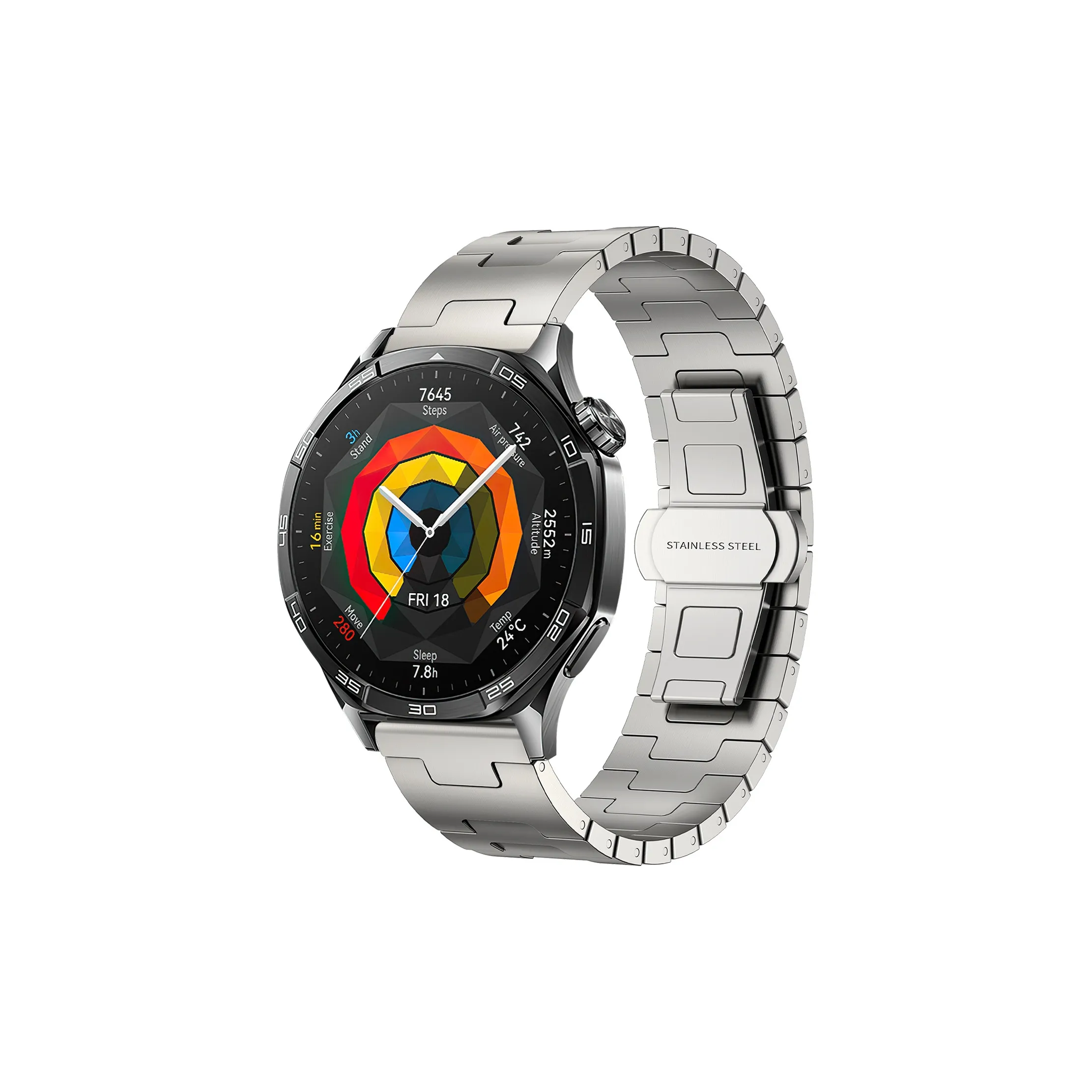 ZHENGGUANG Watch Полоска Huawei Совместимость Титан Материал